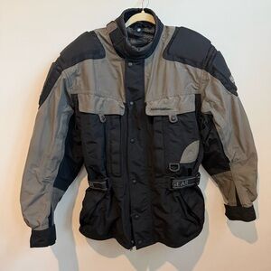 First Gear Men's Large Kilimanjaro Hypertex Padded Heavy Motorcycle Jacket